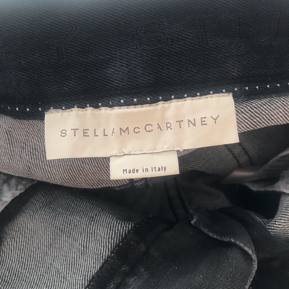 Authentic Stella McCartney Black & Grey Star Jeans - Picture 6 of 6